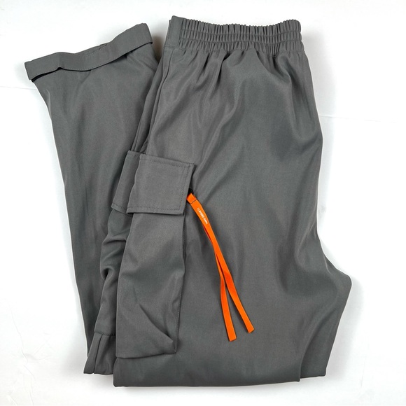 Techwear Industry Cargo Pants size L Steel Gray Streetwear Utility Manga Ninja - Picture 5 of 11